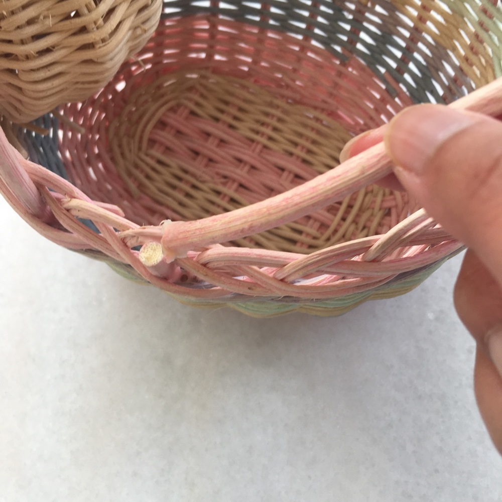 Mini Rattan Baby Elephant Basket - Picture 5 of 6